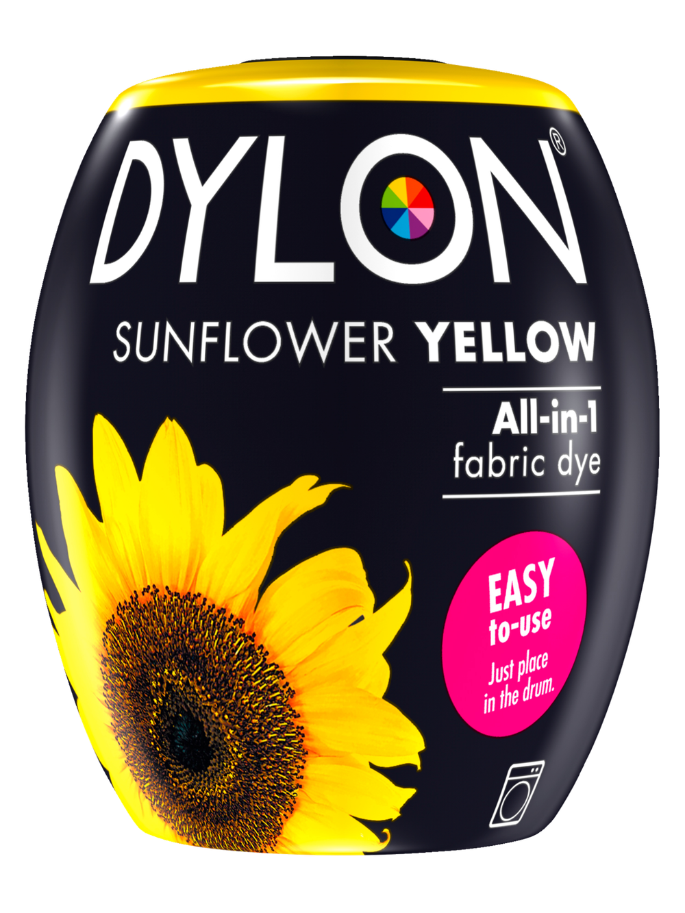 Dylon Maskinfarve 5 Sunflower yellow 350 gram