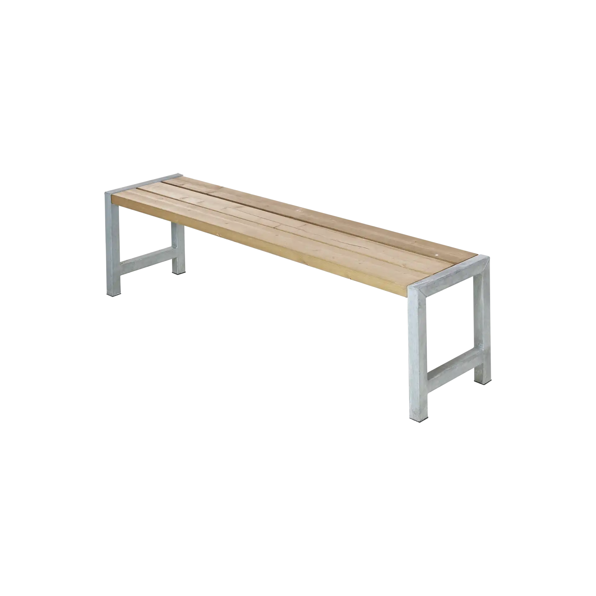 Plus Plankebænk 176 cm i Gyldenbrun ThermoWood