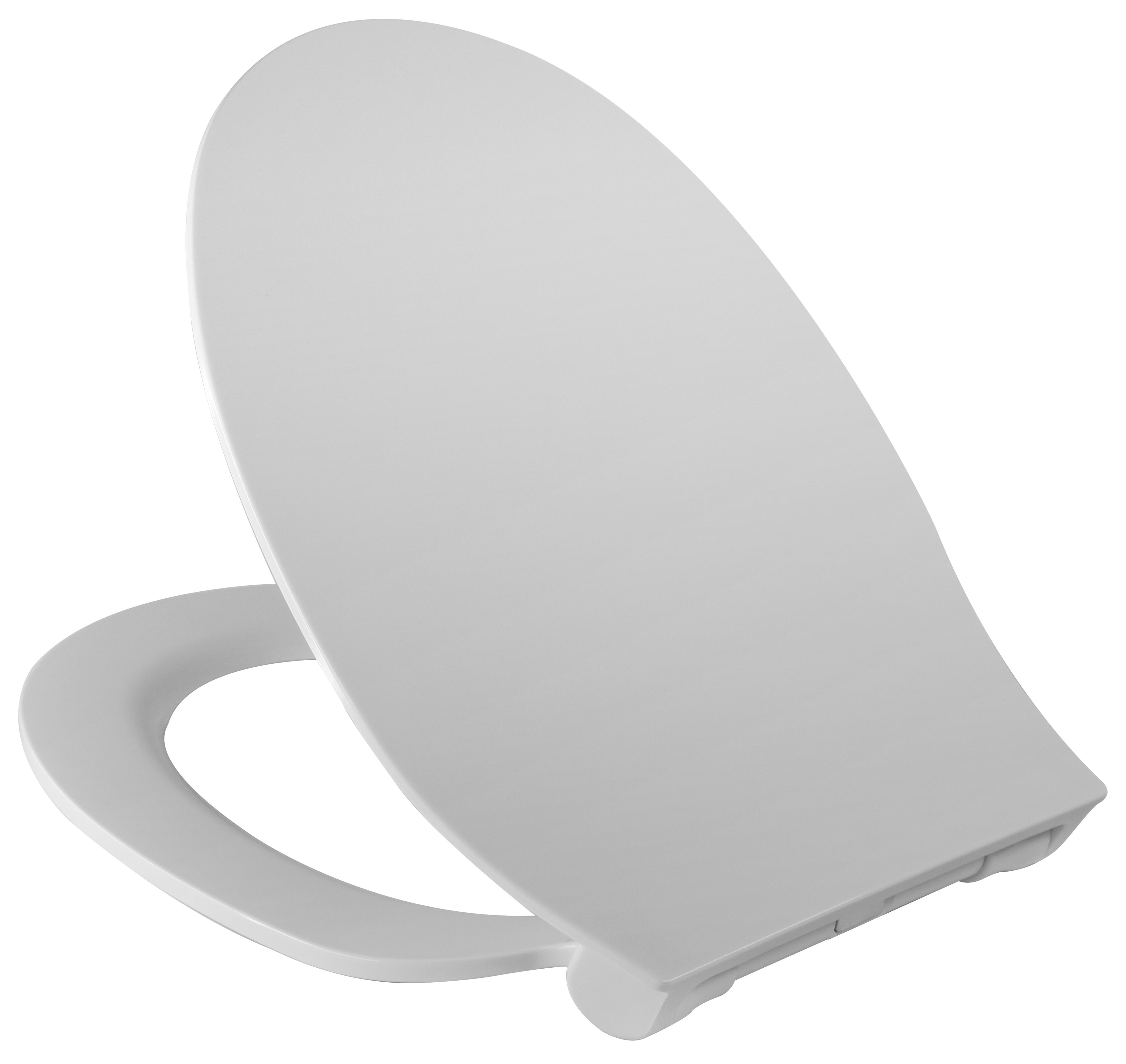 Adora Universal Slim Toiletsæde med soft-close, Quick-Off og antibacterial