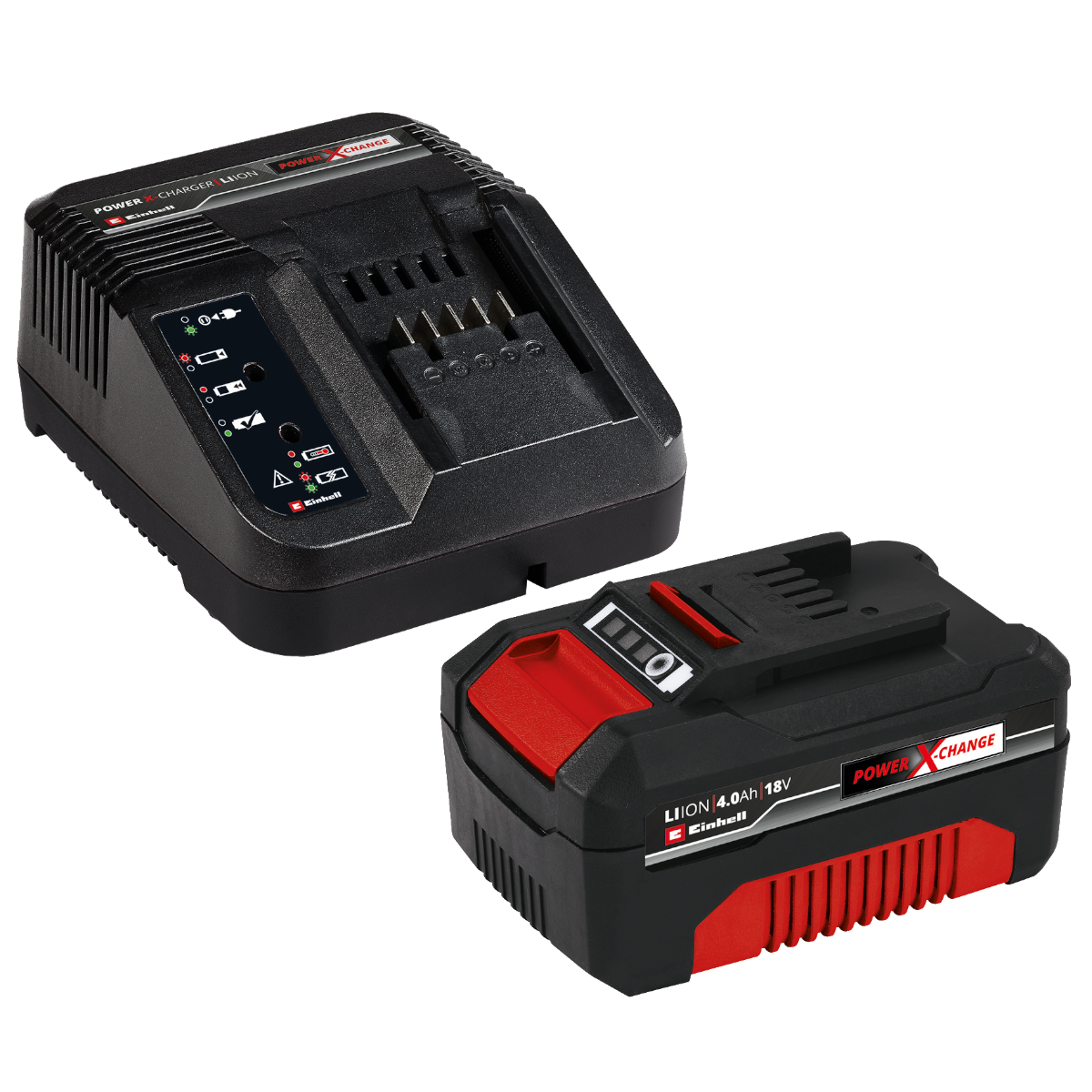 Einhell 4512042 18V Startsæt med 4,0Ah batteri og lader