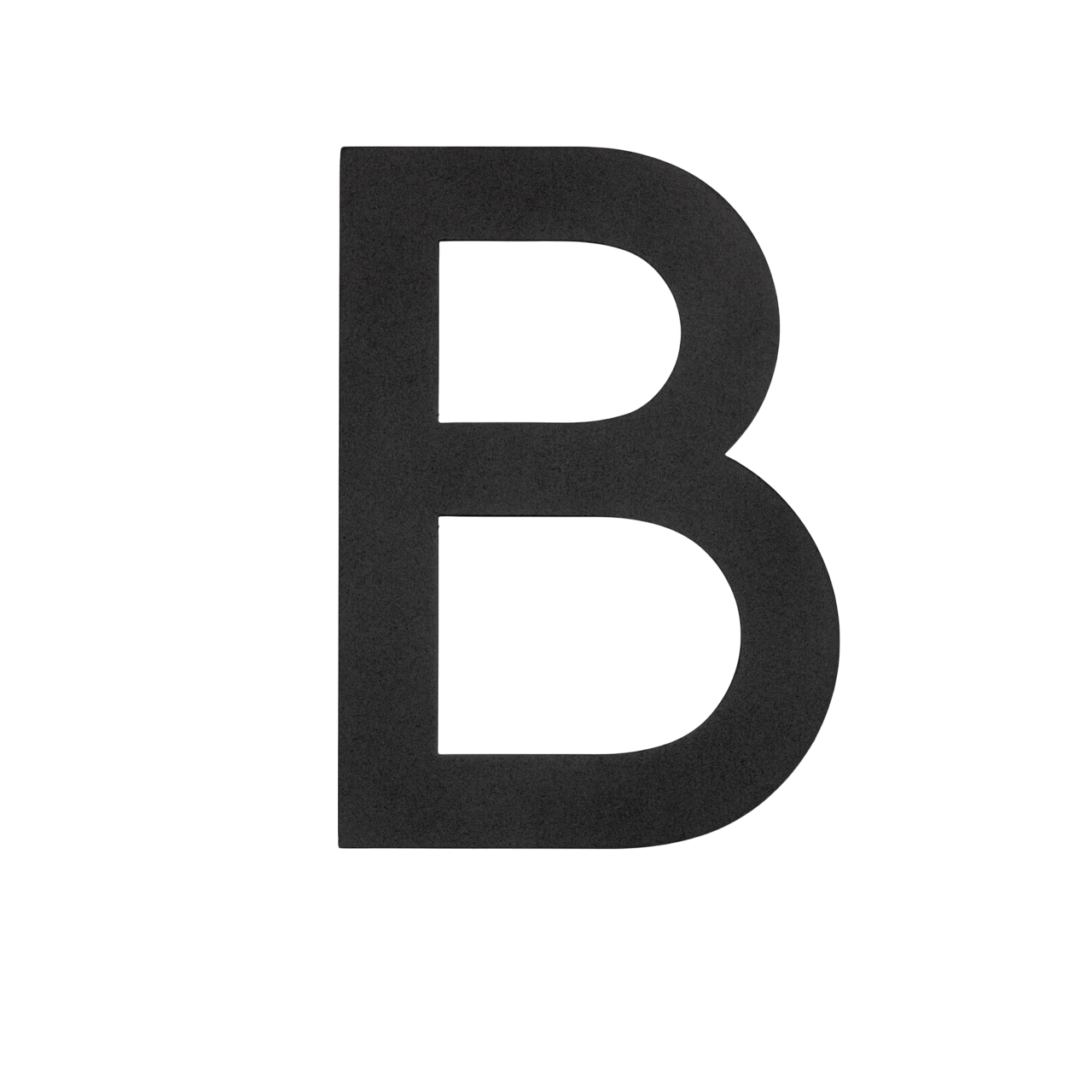 Habo Home Bogstav B i sort 142 mm