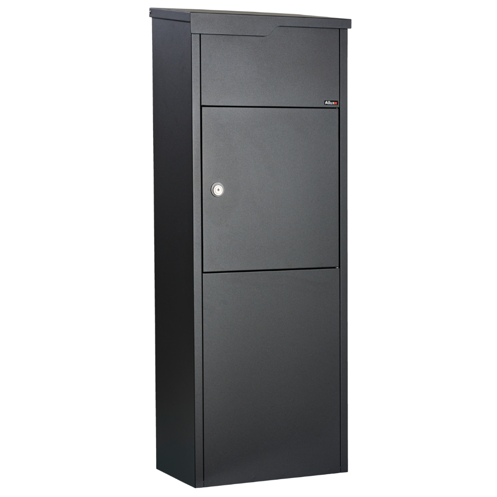 Allux 650s Parcel Pakkepostkasse i Sort