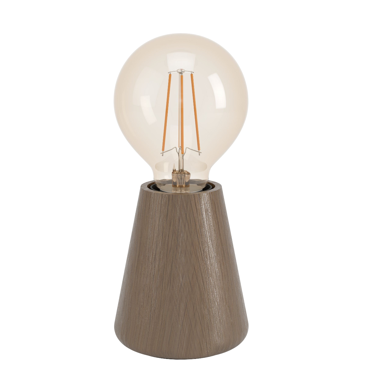 EGLO Asby Bordlampe i mørkebrun