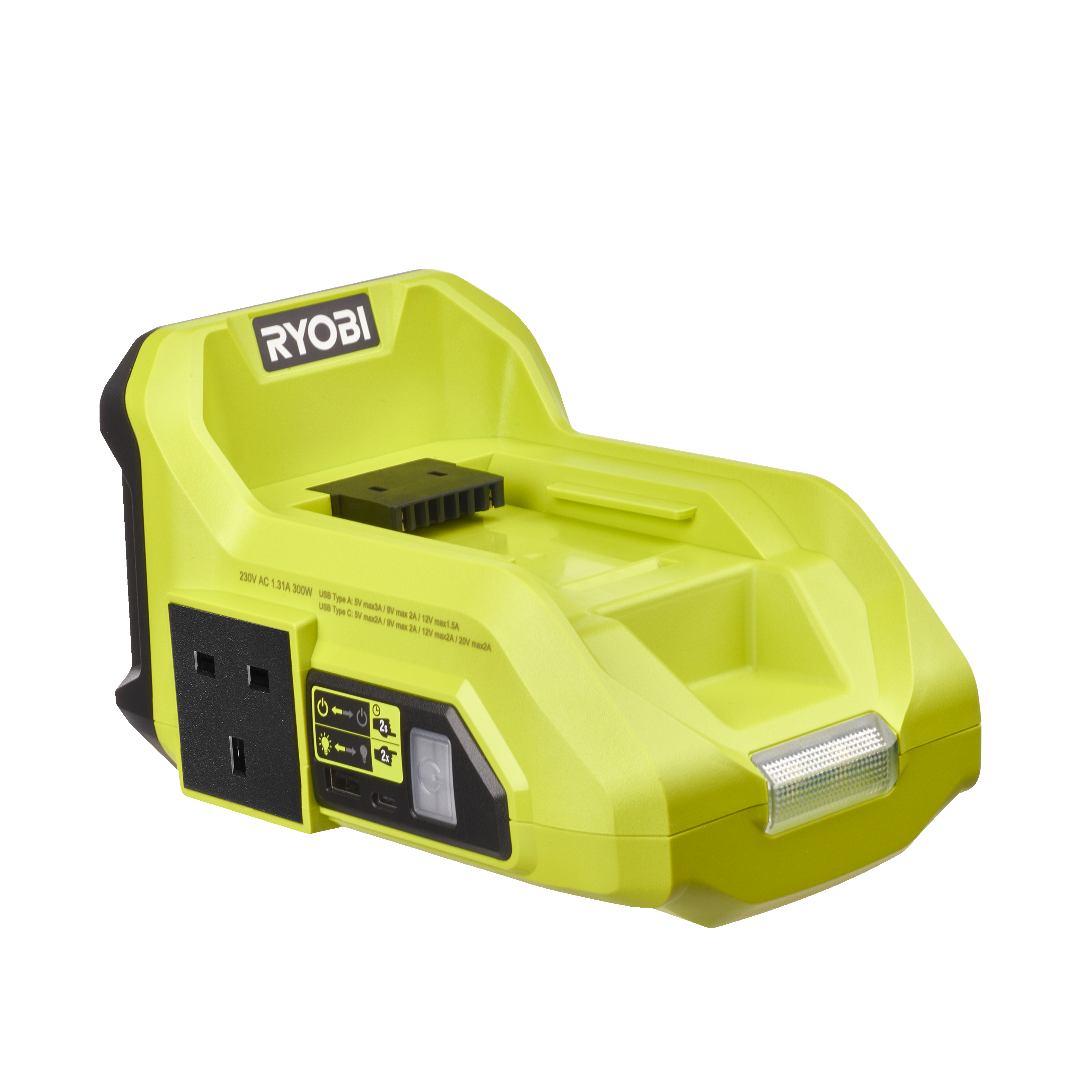 Ryobi RY36BI300A-0 36V Batteri inverter 300W