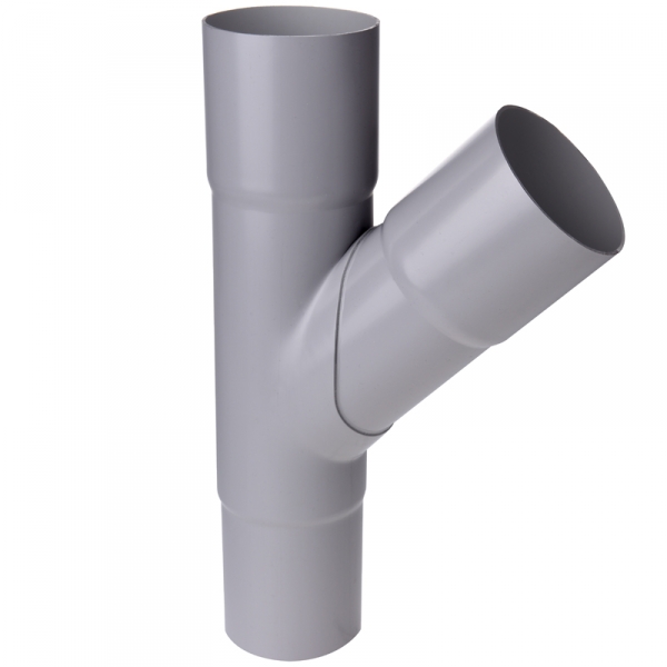 Plastmo plast 60 gr. grenrør 110 mm i grå