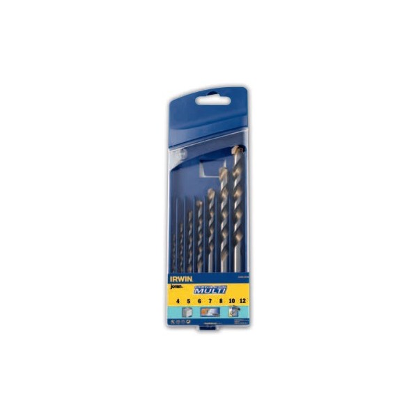 Irwin Multi borsæt 4-12mm - 7 Dele