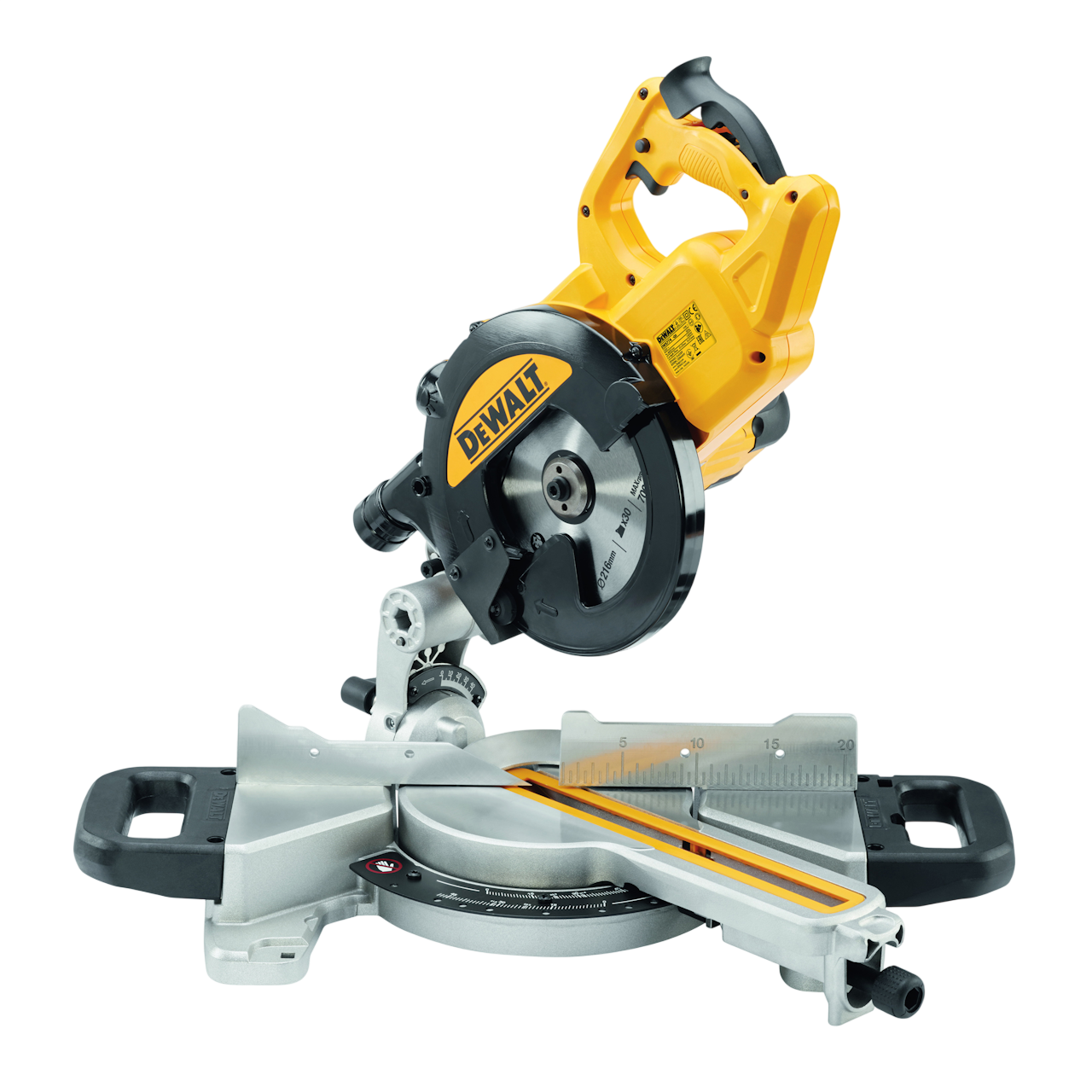 Dewalt DWS774-QS Kap-/geringssav 230V