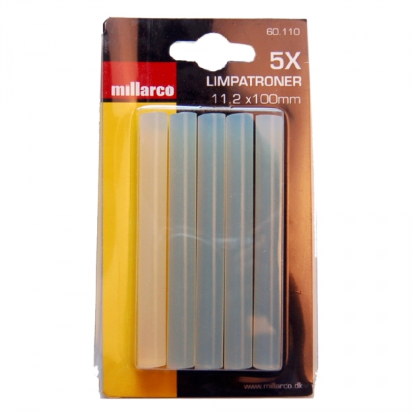 Universal 11 mm limpatroner - 5 stk