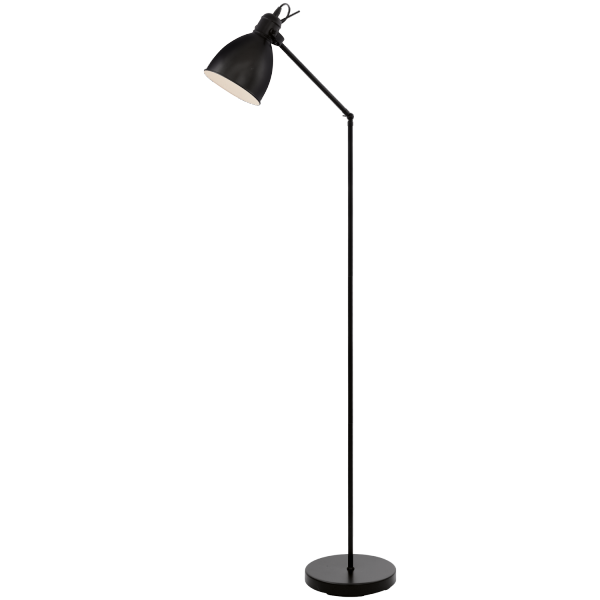 Eglo Priddy gulvlampe i sort - 49471