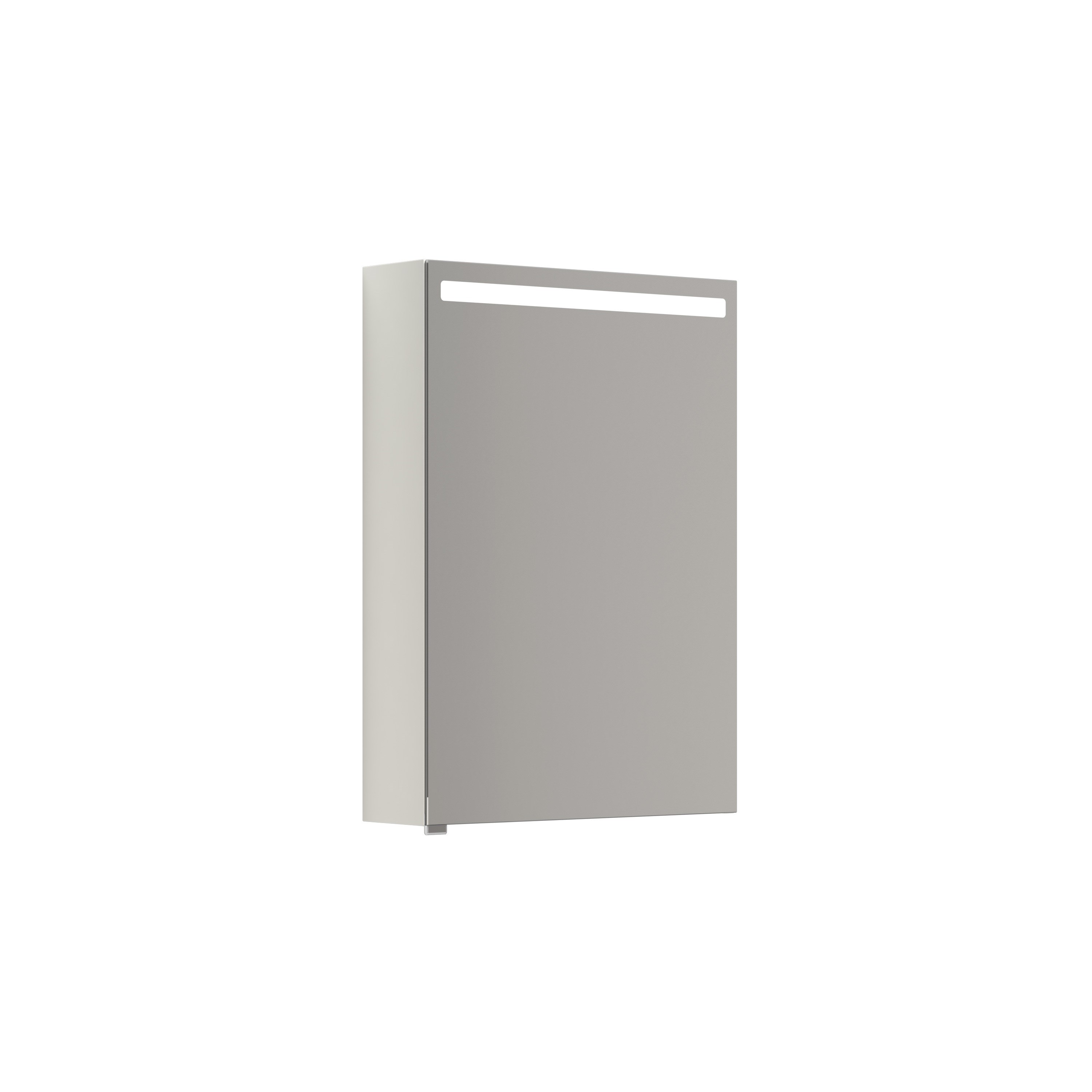 Scanbad Mido+ Top Spejlskab 70x50 cm m/1 låge - hvid mat