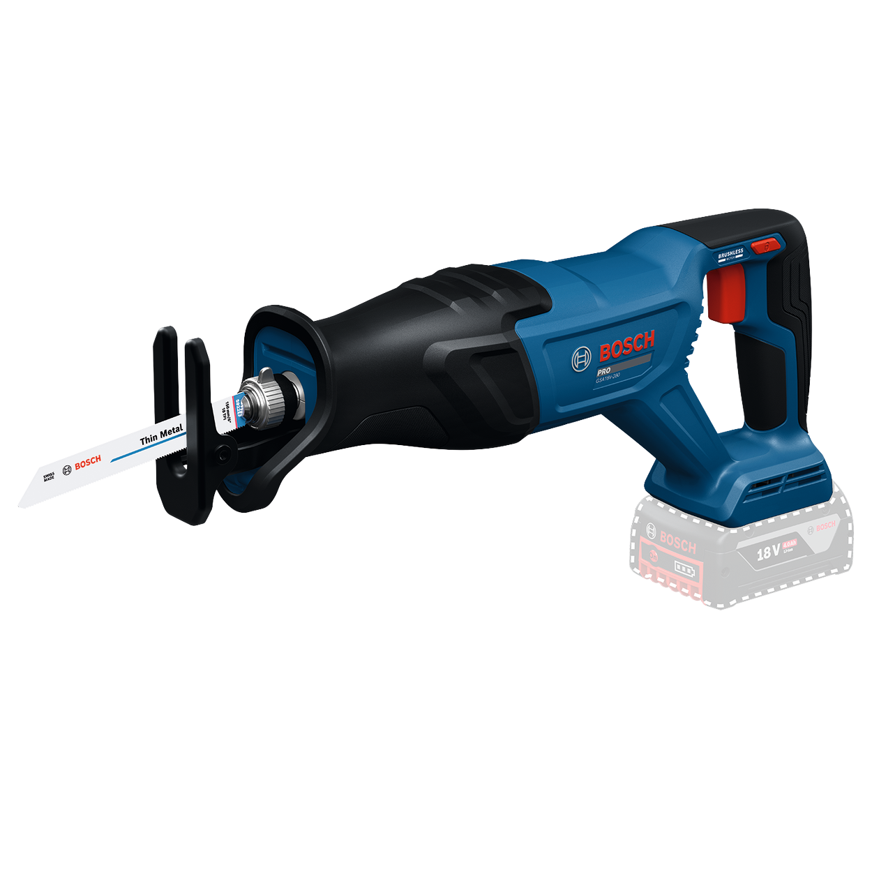 Bosch Professional GSA 18V-280 Bajonetsav – Solo