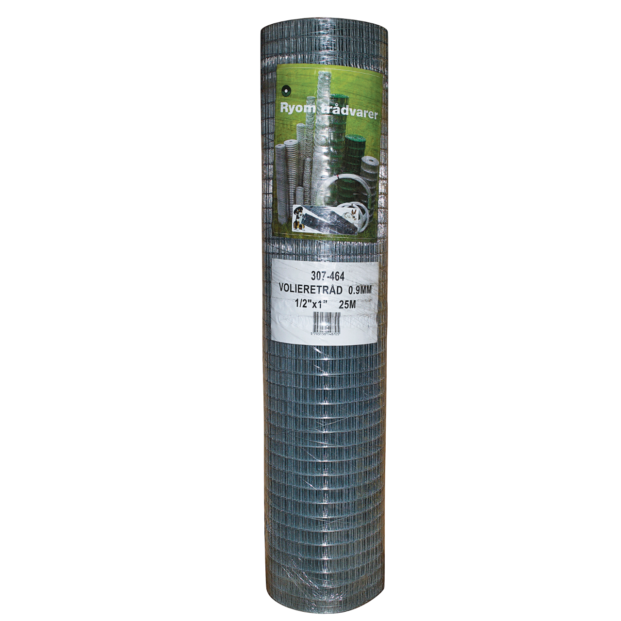 Ryom Volierenet 0,9 mm 1/2" x 1" - 25 m