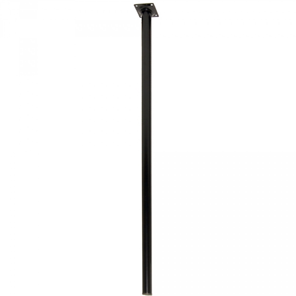 Home>it Bordben rundt i sort 80 cm