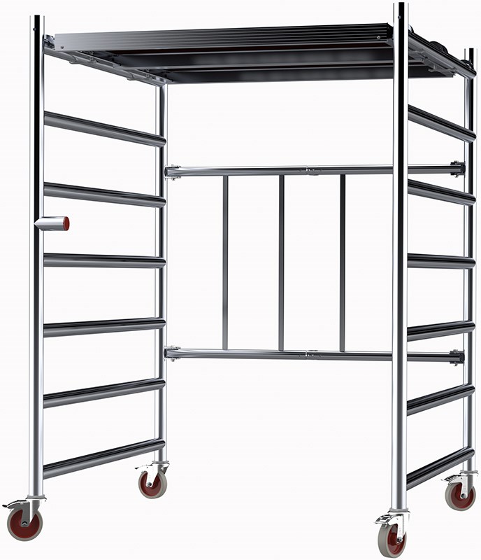 Jumbo Proff foldestillads på hjul - 130x135