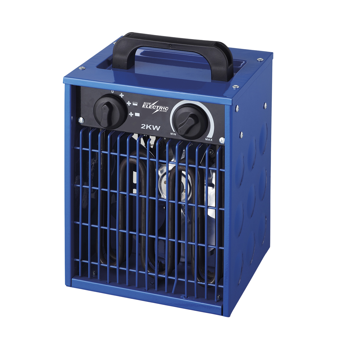 Blue Electric varmeblæser 2kW 230V