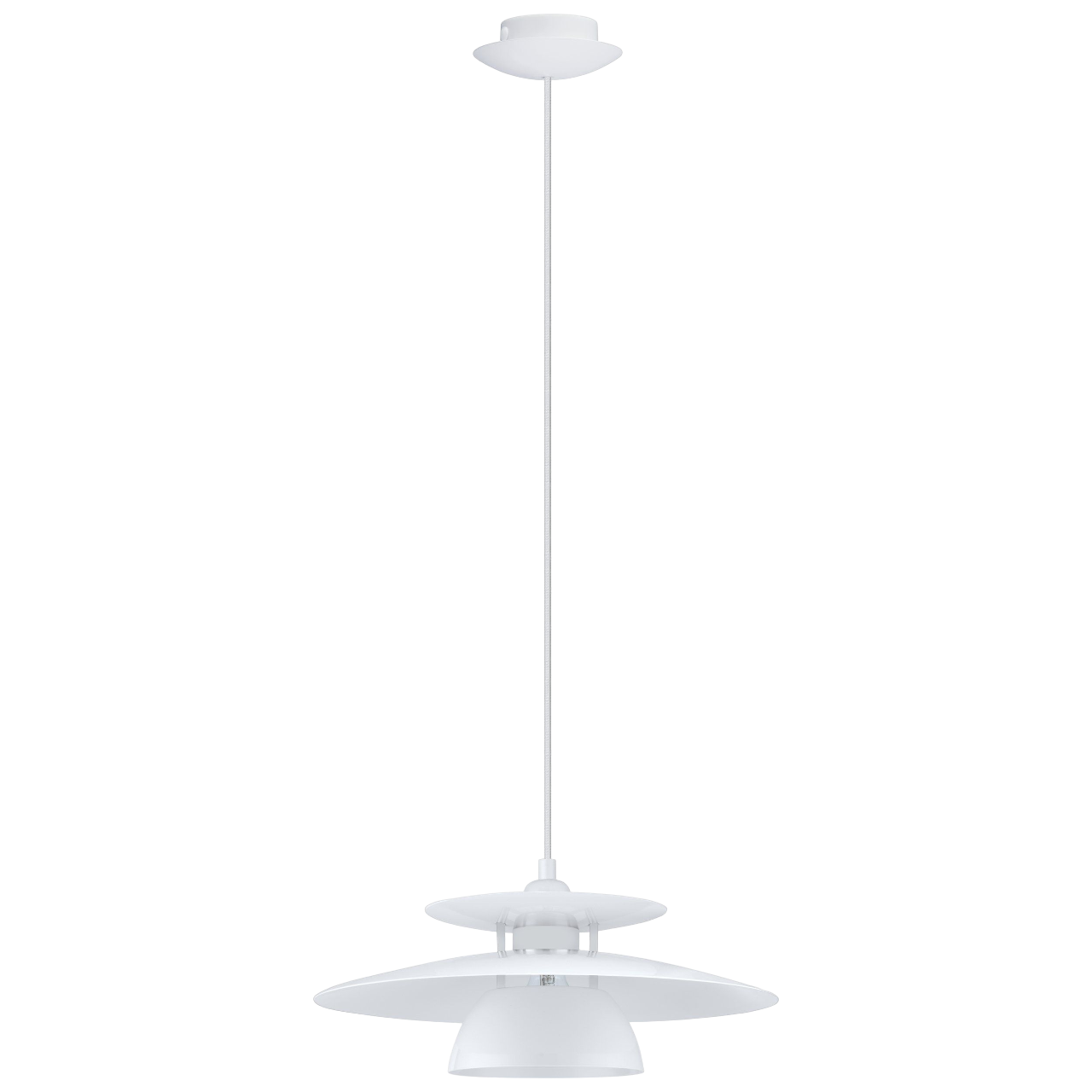 EGLO Brenda Pendel Ø430 mm i hvid