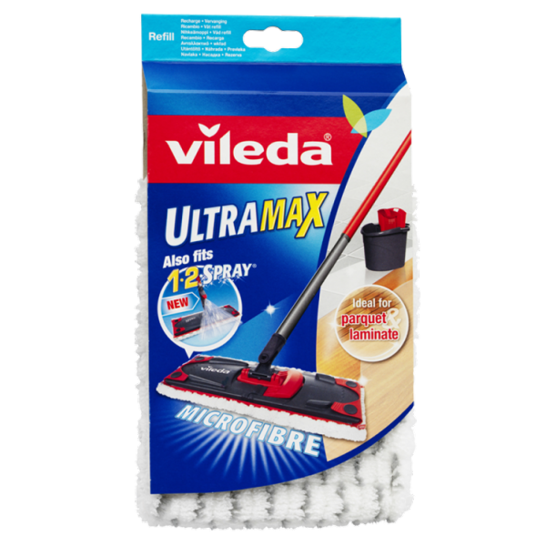 Vileda UltraMax mikrofiberklud våd refill