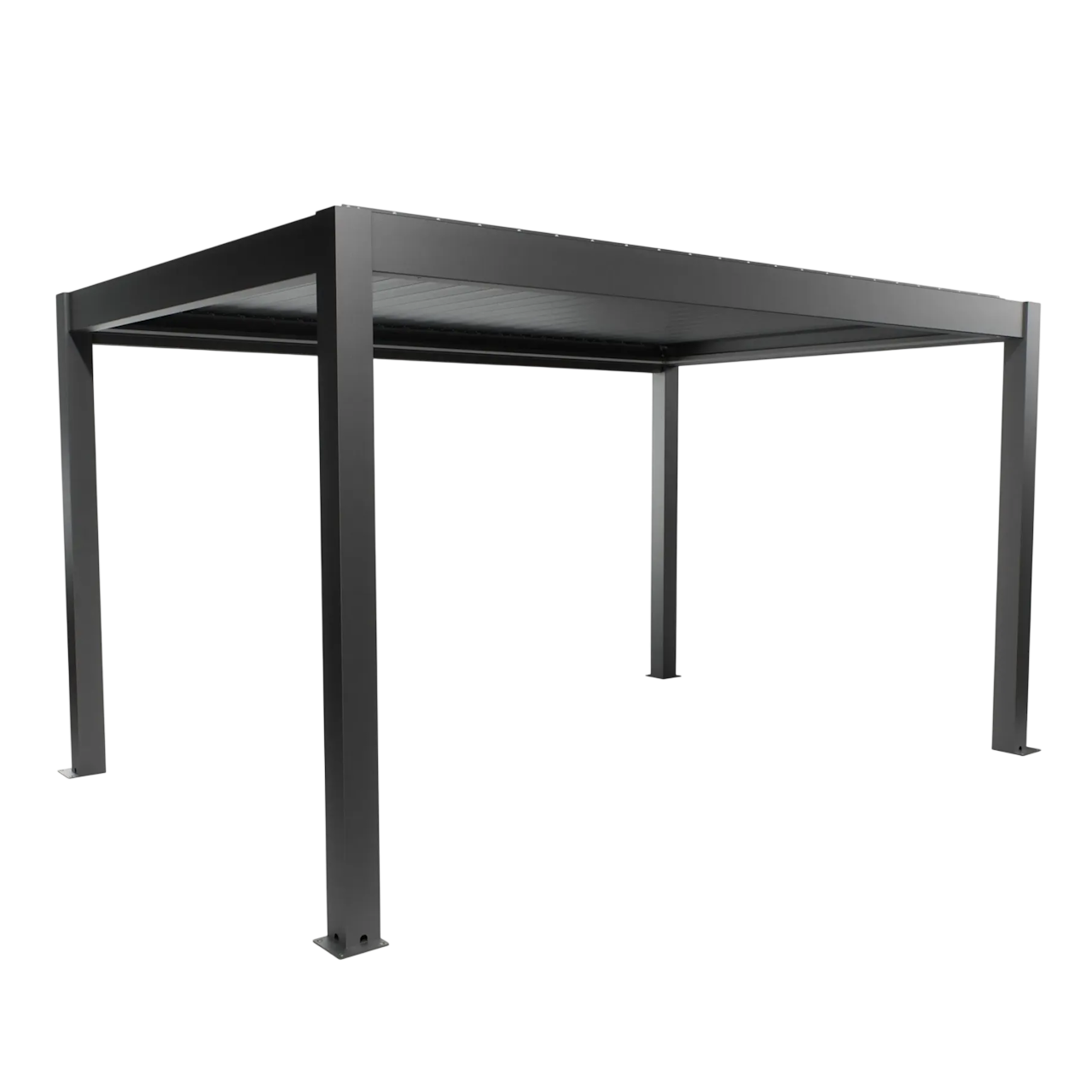 Biohort Str. 4,5×3 Pergola i mørkegrå metallic