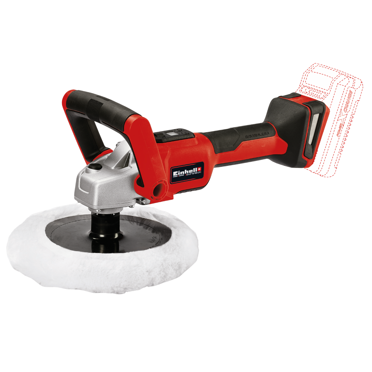 Einhell Polermaskine CE-CP 18/180 Li E – Solo