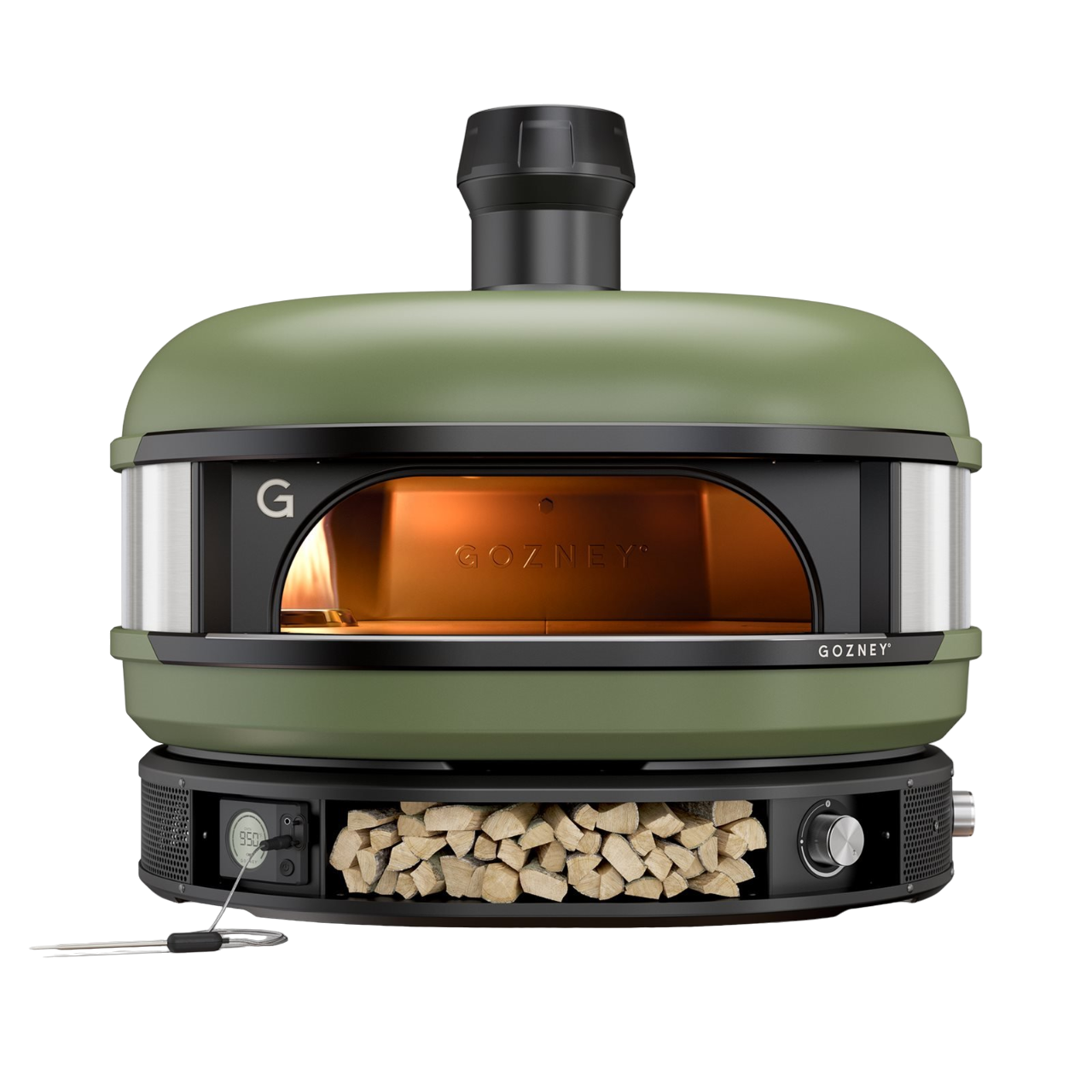 Gozney Dome Dual Fuel Pizzaovn i oliven