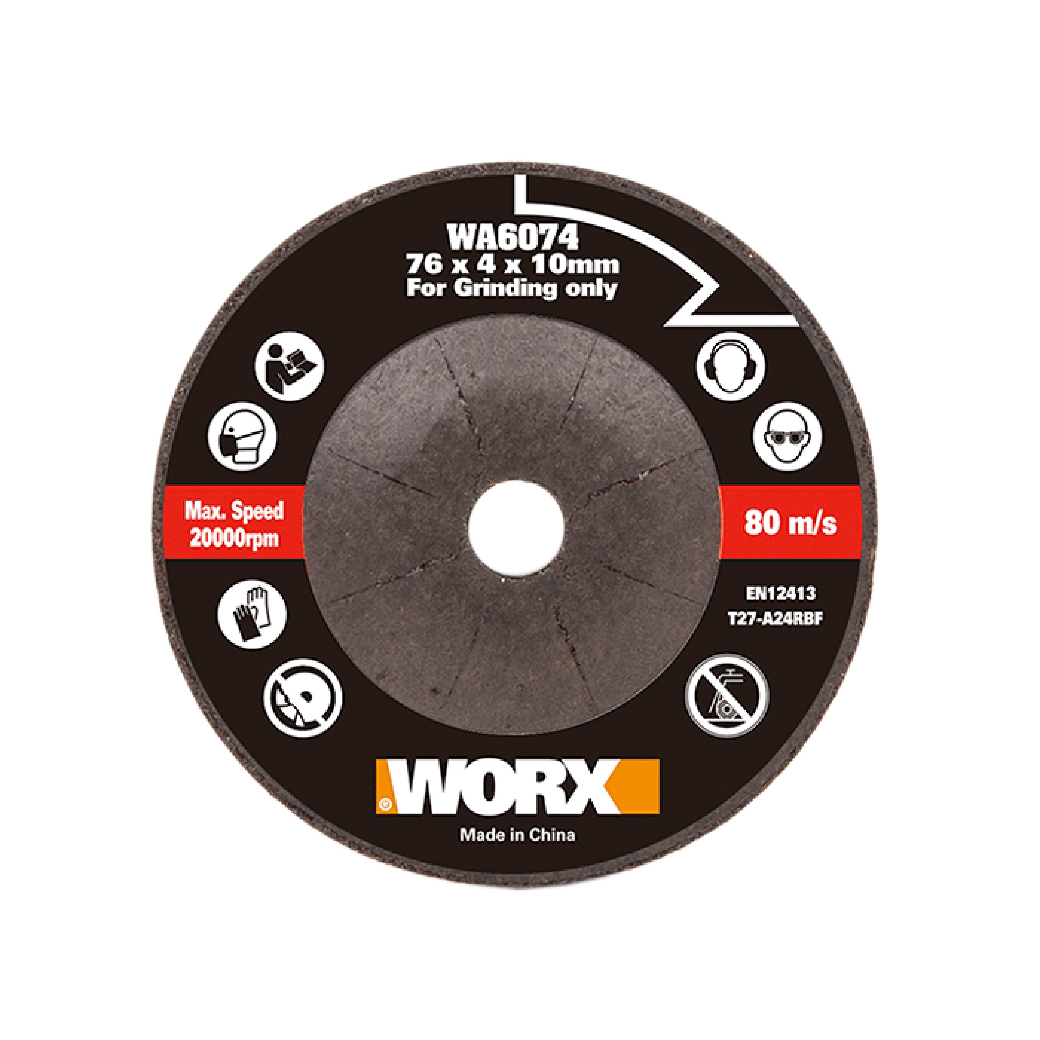 Worx WA6074 slibeskive 76 mm