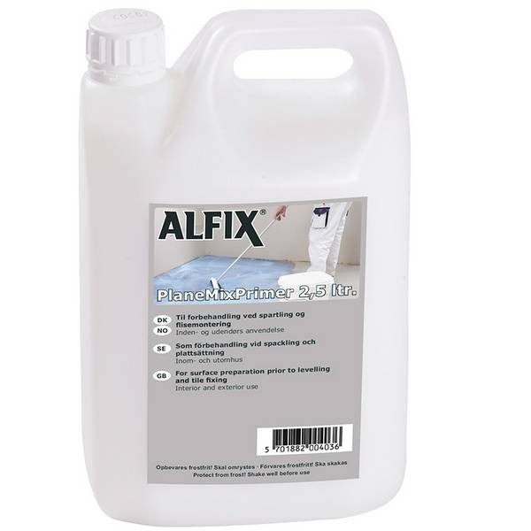Alfix PlaneMixPrimer primer til gulvspartelmasse - 2,5 l