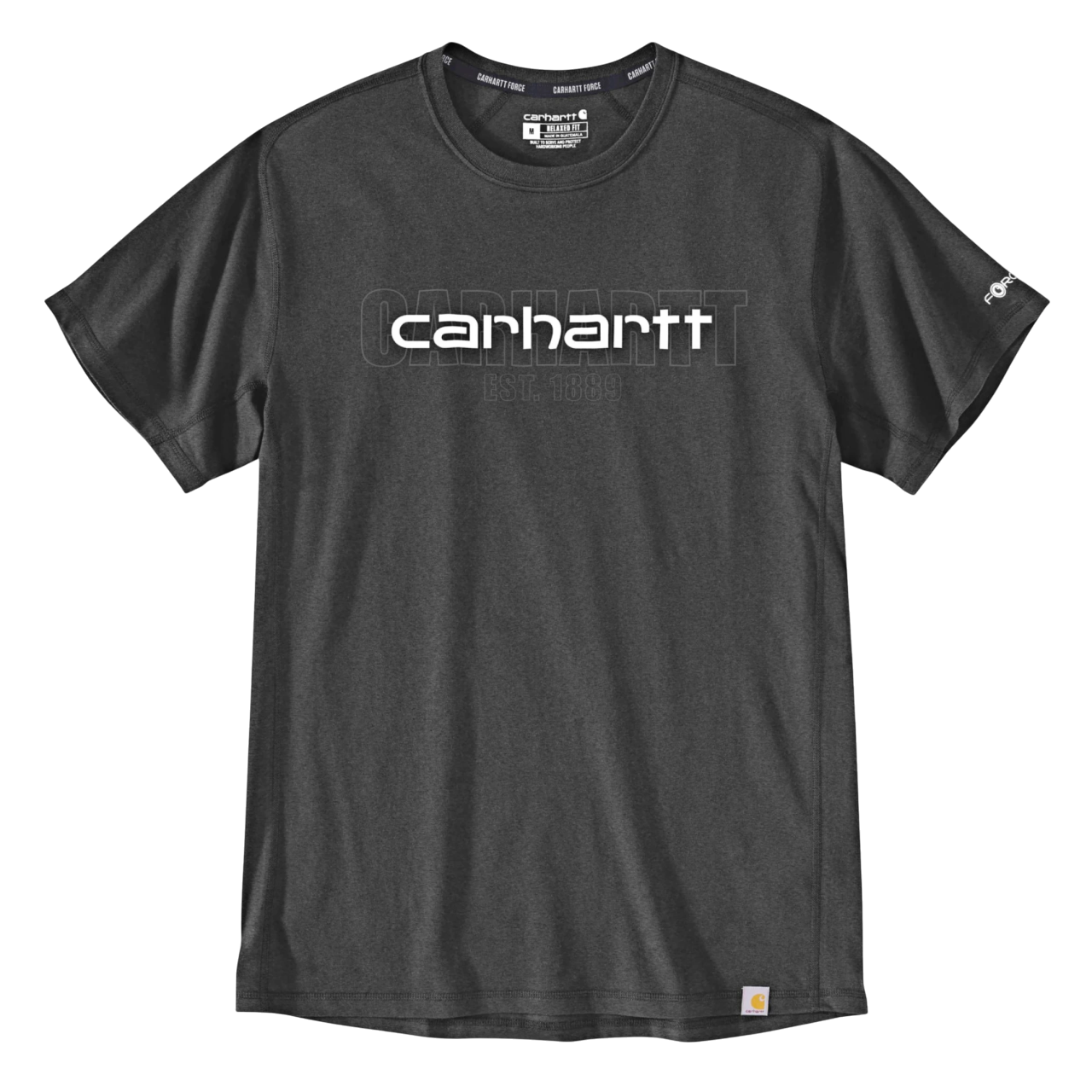 Carhartt 106653 T-shirt i koksgrå - Str. M