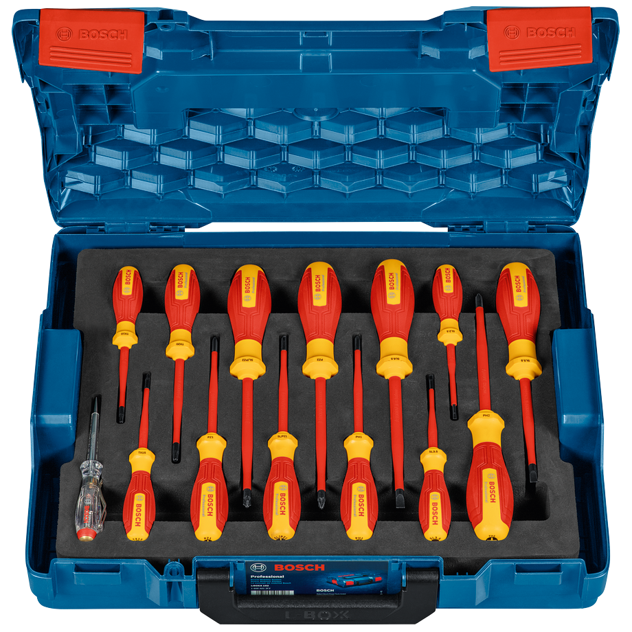 Bosch Professional VDE-skruetrækkersæt med 14 dele