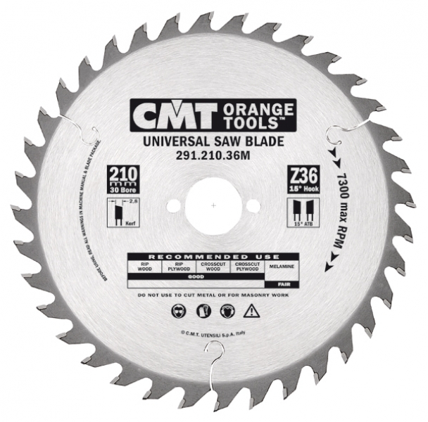 CMT Masterpack Savklinge 10x 160x2,2x20 mm – 24T