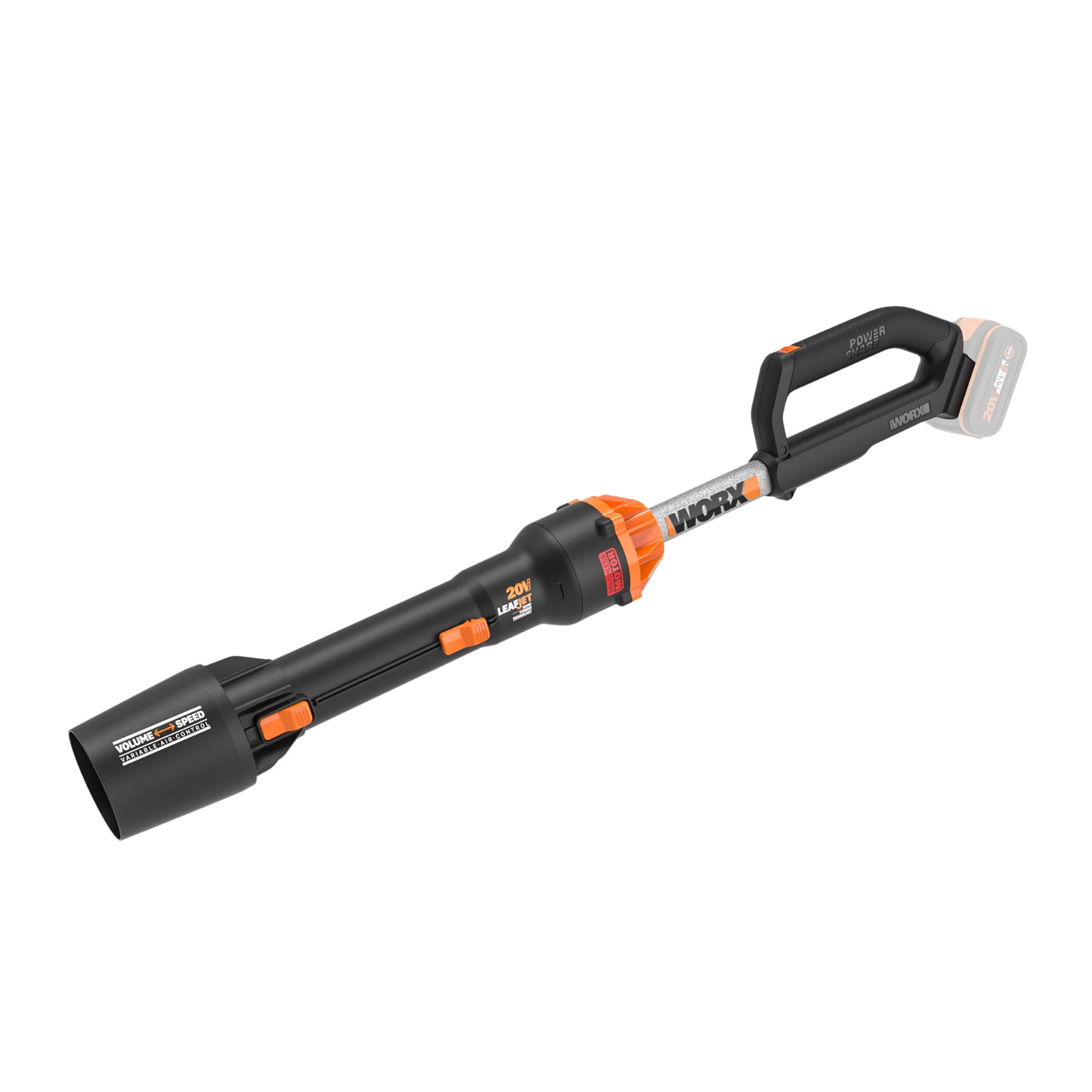 Worx WG543E.9 20V PowerShare Nitro Løvblæser – Solo