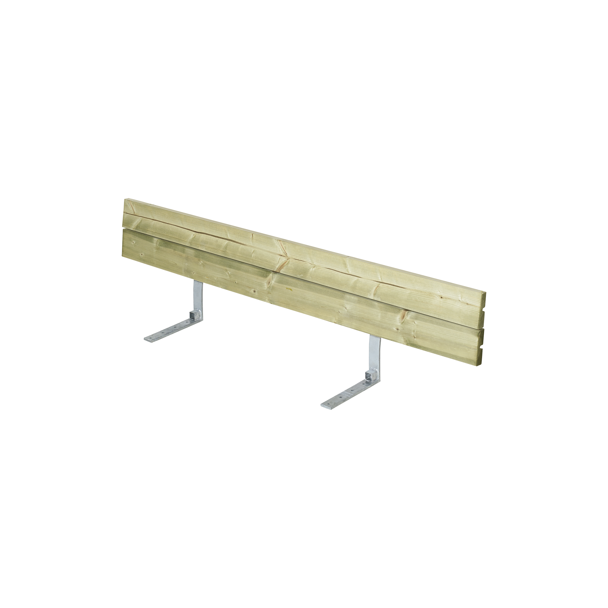 Plus Ryglæn til plankebænk 166 cm - Trykimprægneret