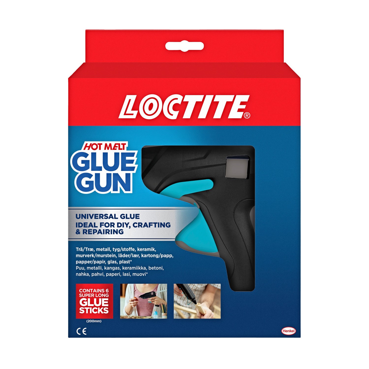 Loctite Hot Melt Glue Gun til super lim