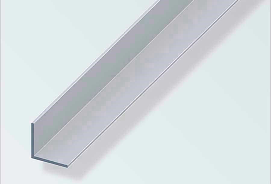 Roliba Vinkelprofil 30x20 mm alueloxeret - 1 m