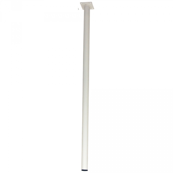 Home>it Bordben rundt i hvid 80 cm
