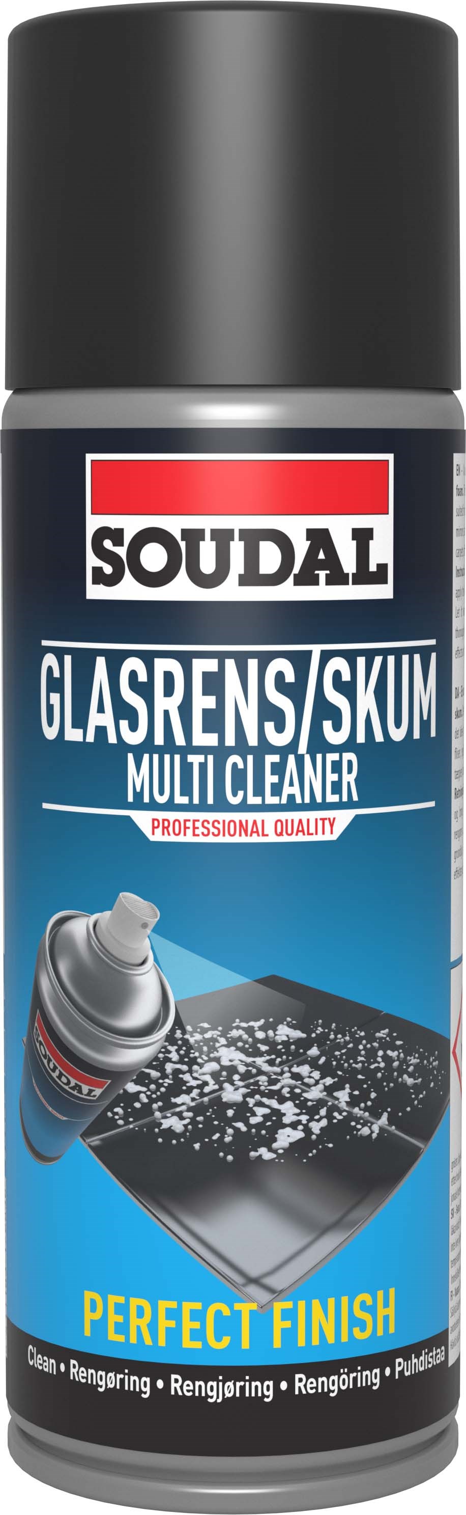 Soudal Glasrens/skum 400 ml