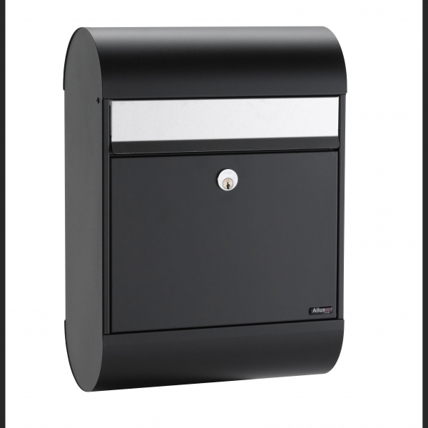 Allux 6000SR postkasse i sort