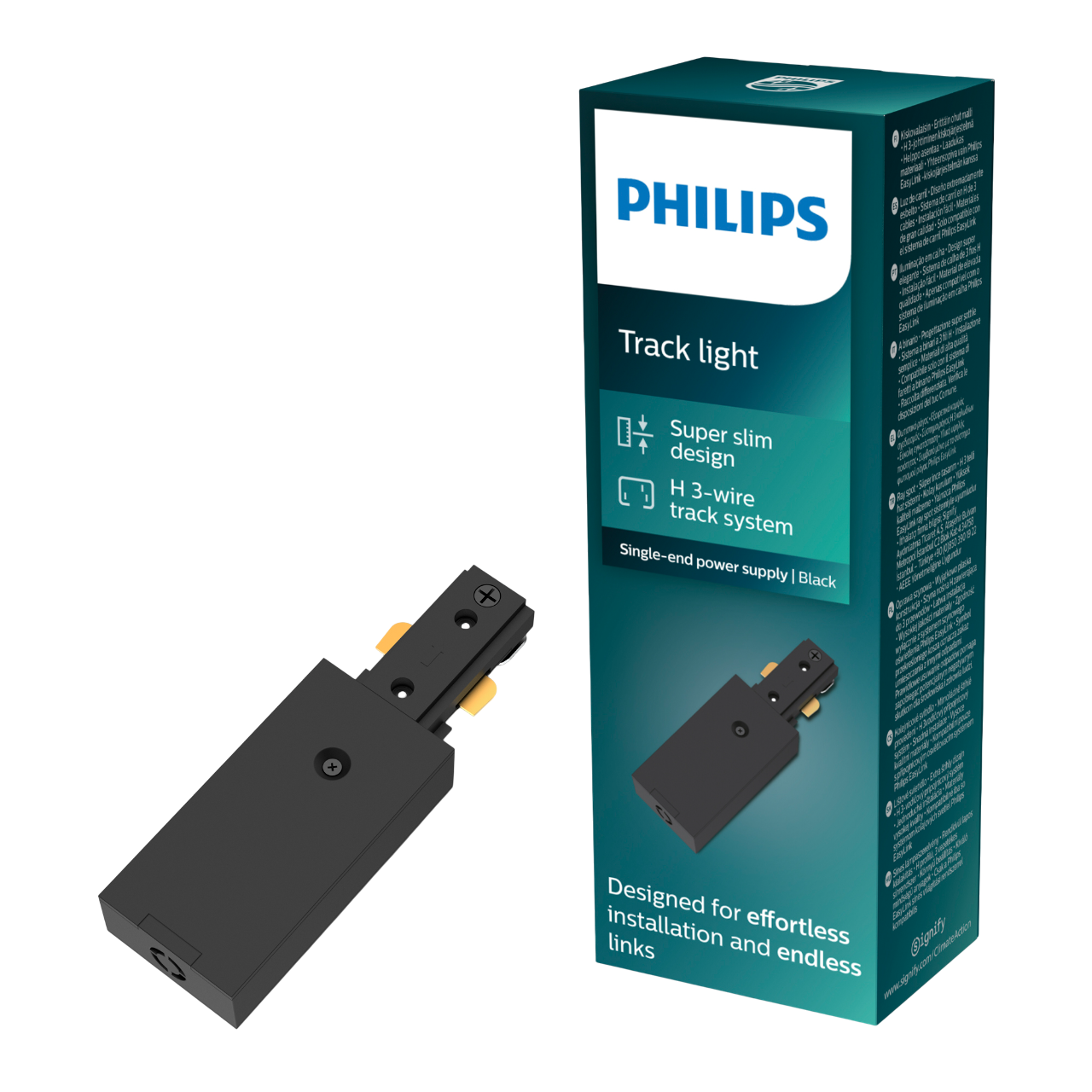Philips EasyLink Strømforsyning i sort