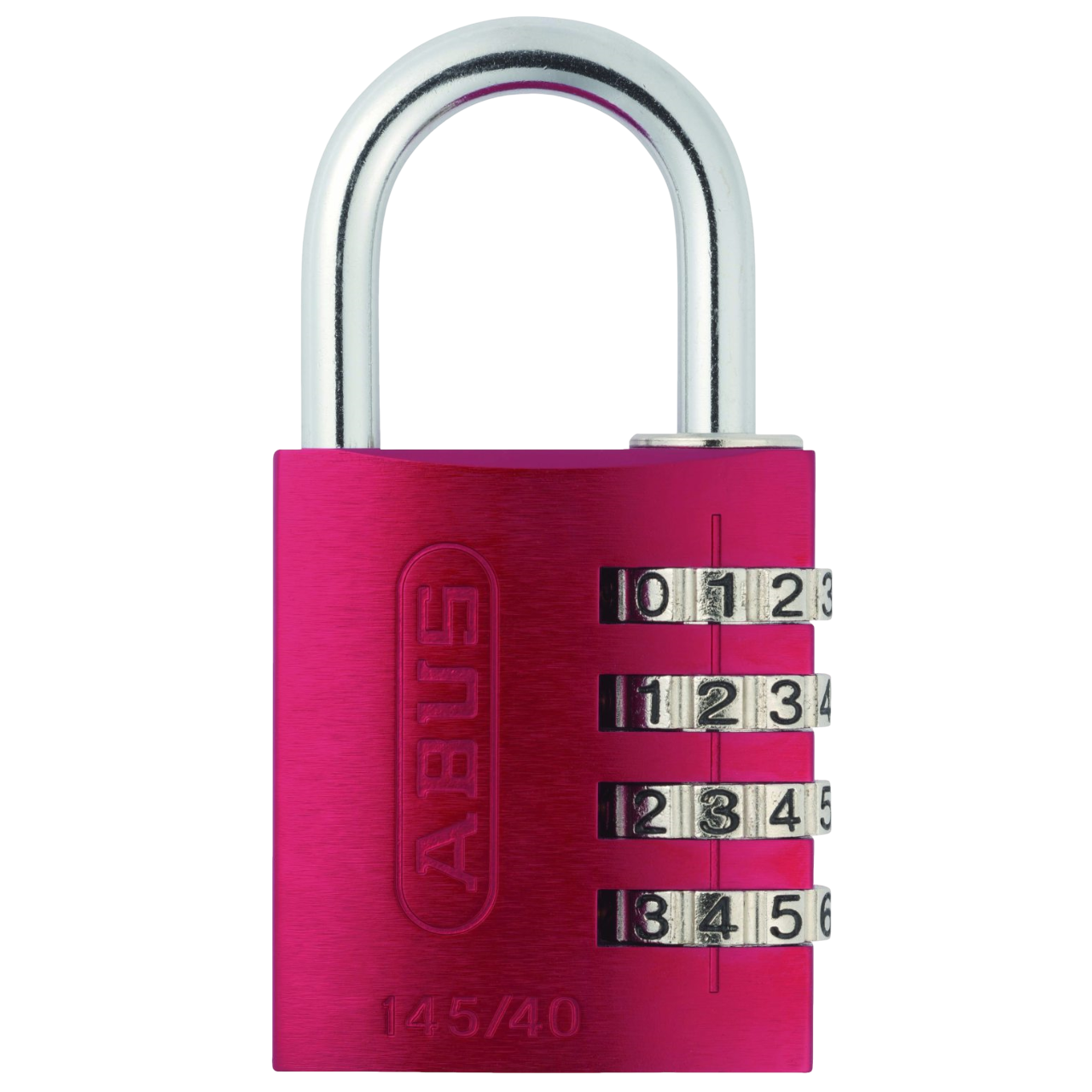 Abus 145 kodelås 40 mm - rød