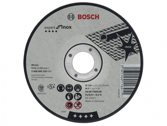 Bosch Rapido Skæreskive Inox 180mm