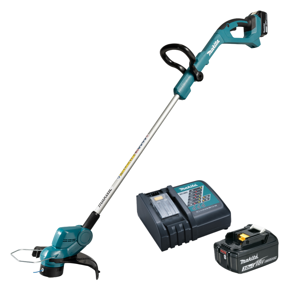 Makita DUR193RF 18V LXT Græstrimmer med 3,0Ah batteri og lader