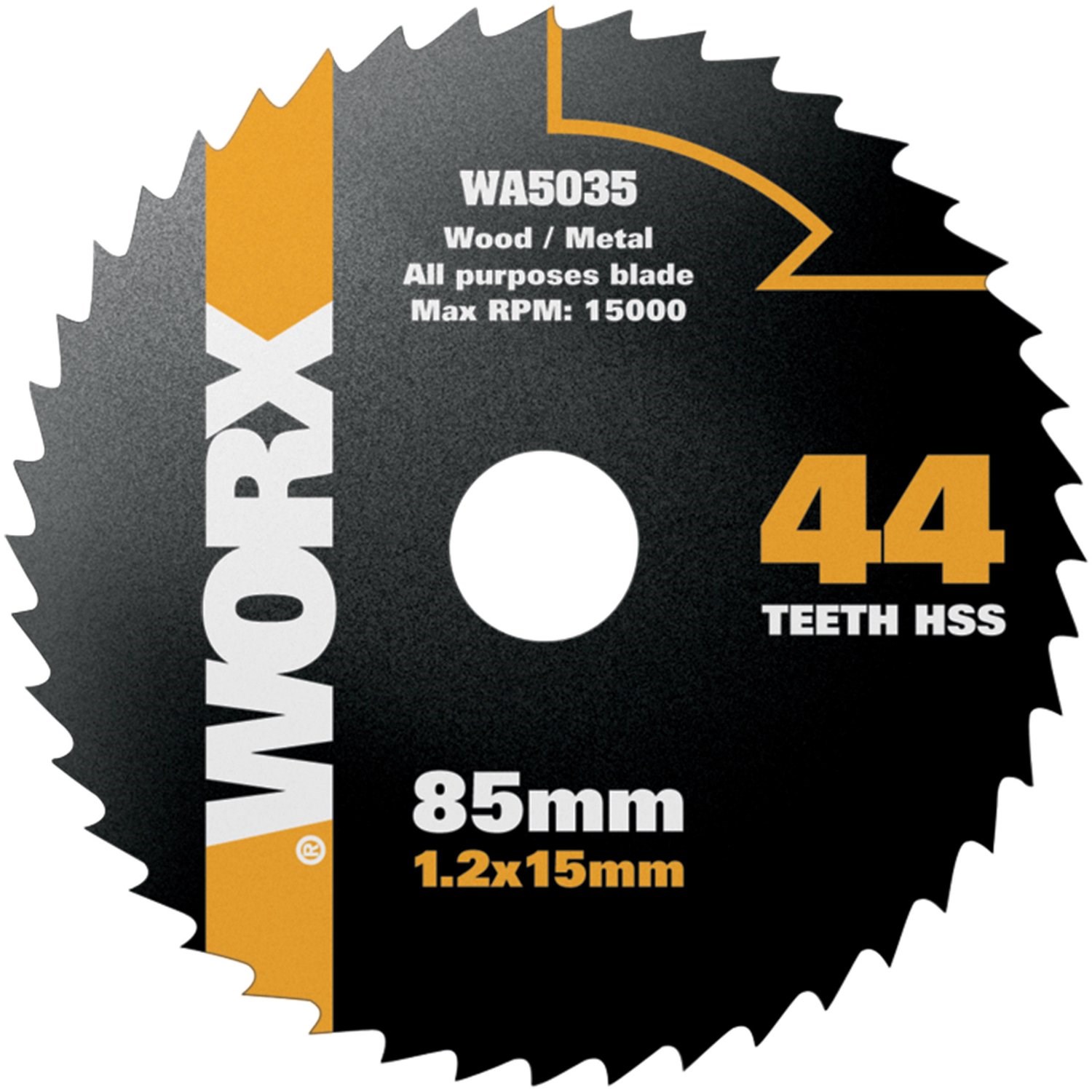 Worx WA5035 Ø85mm rundsavsklinge til metal