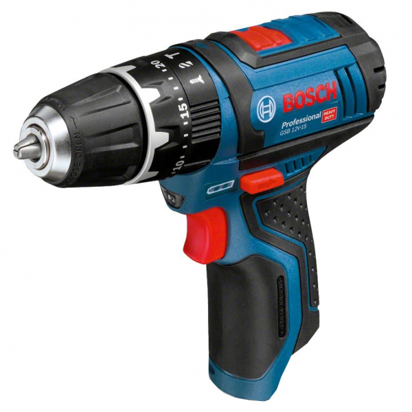 Bosch Professional GSB 12V-15 Slagbore-/skruemaskine – Solo