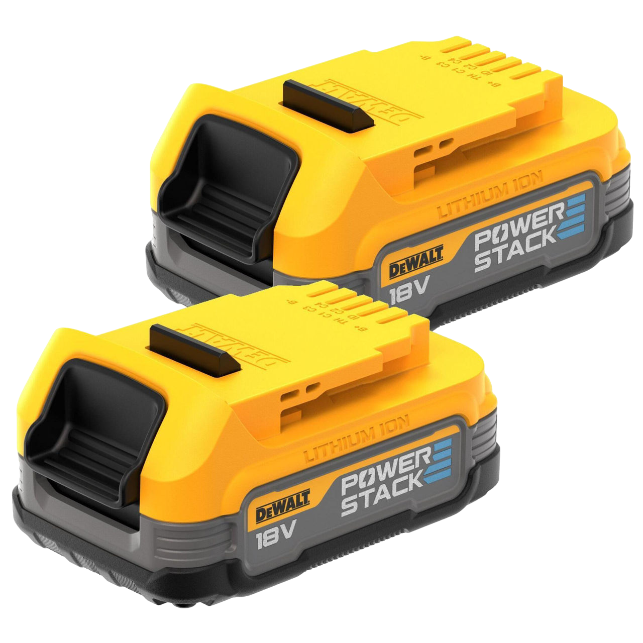 Dewalt DCBP034E2-XJ 18V XR 1,7Ah Powerstack Batteri – 2 stk.