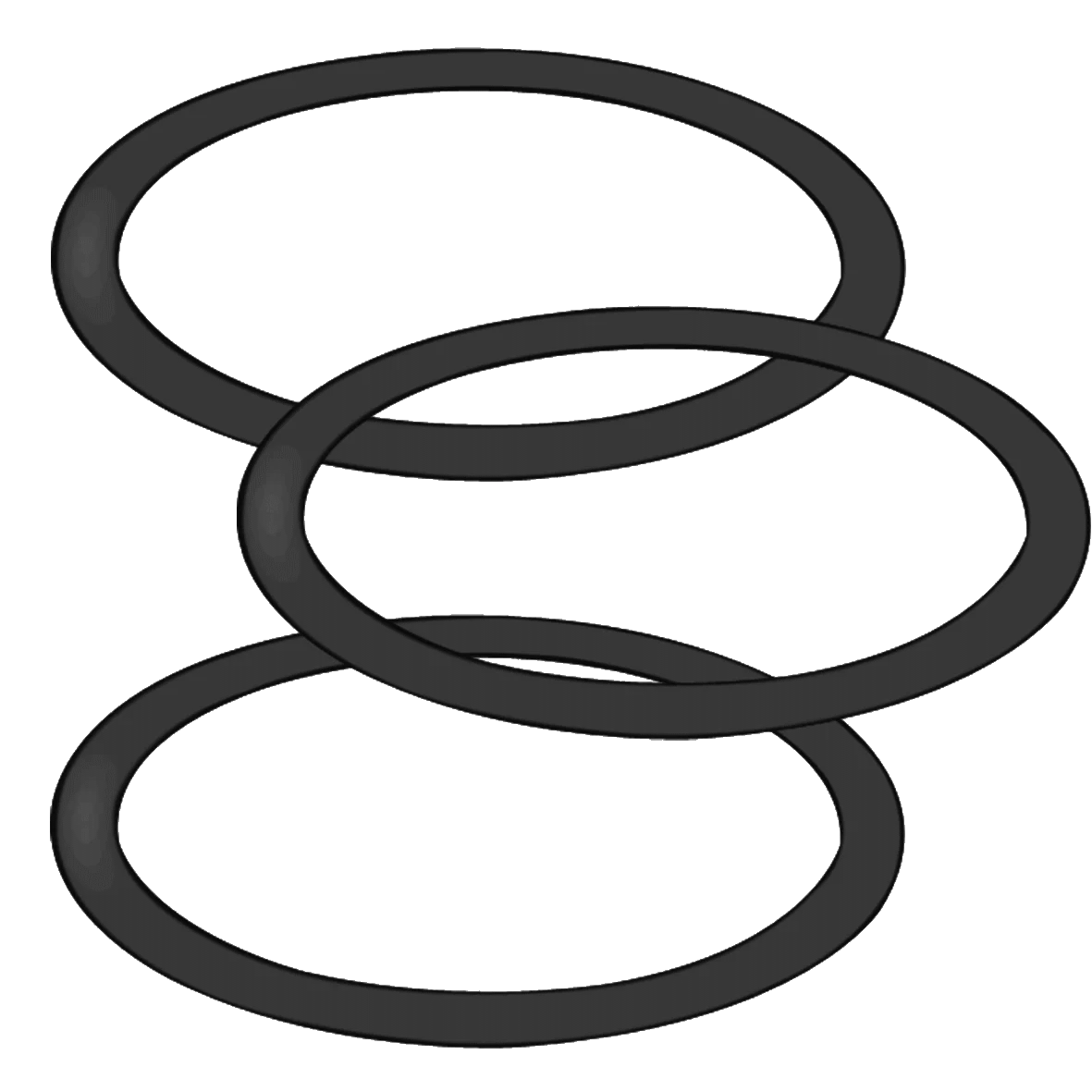 Nordlux Staldglas Gasket - 3 stk.