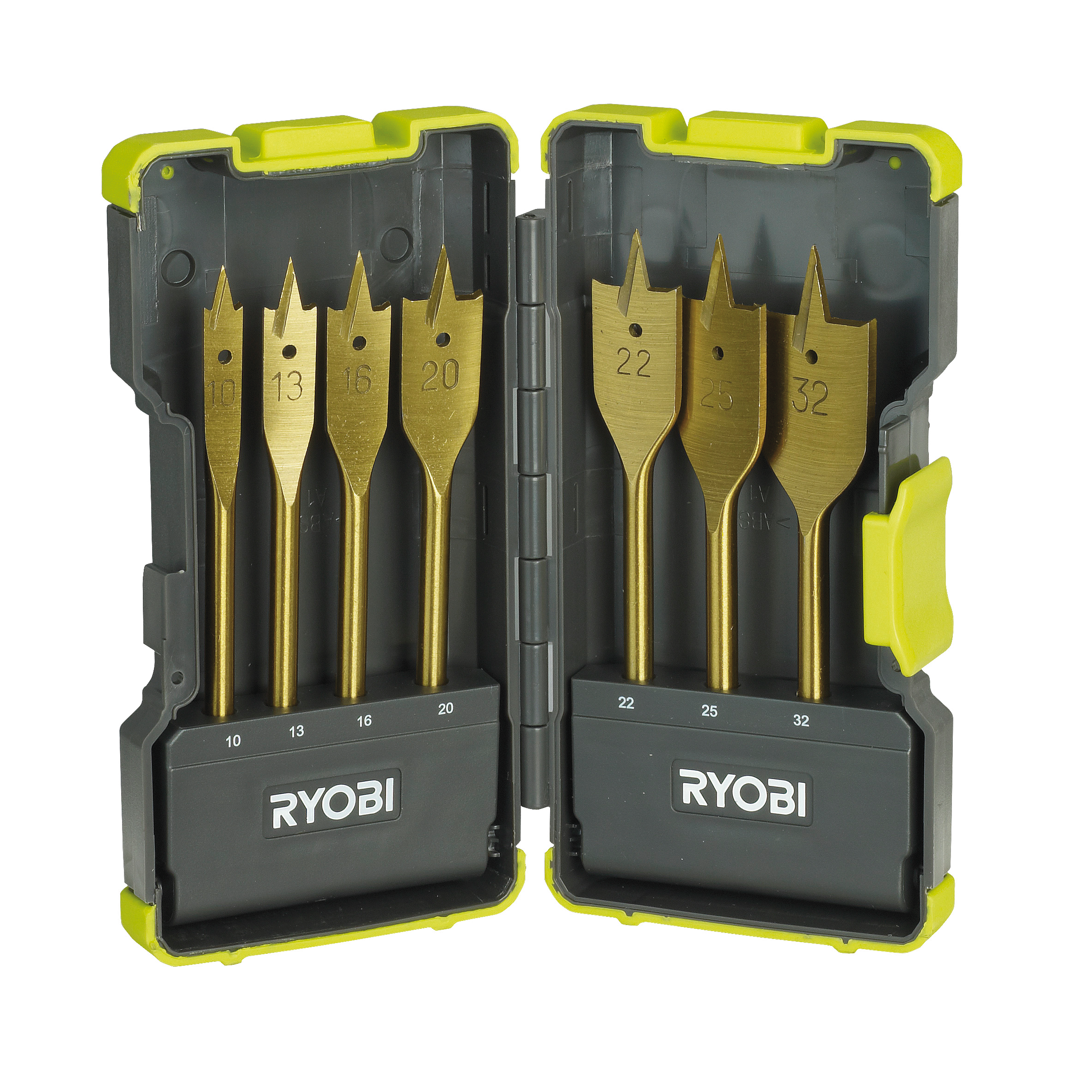 Ryobi RAK07SB Fladborsæt med 7 dele