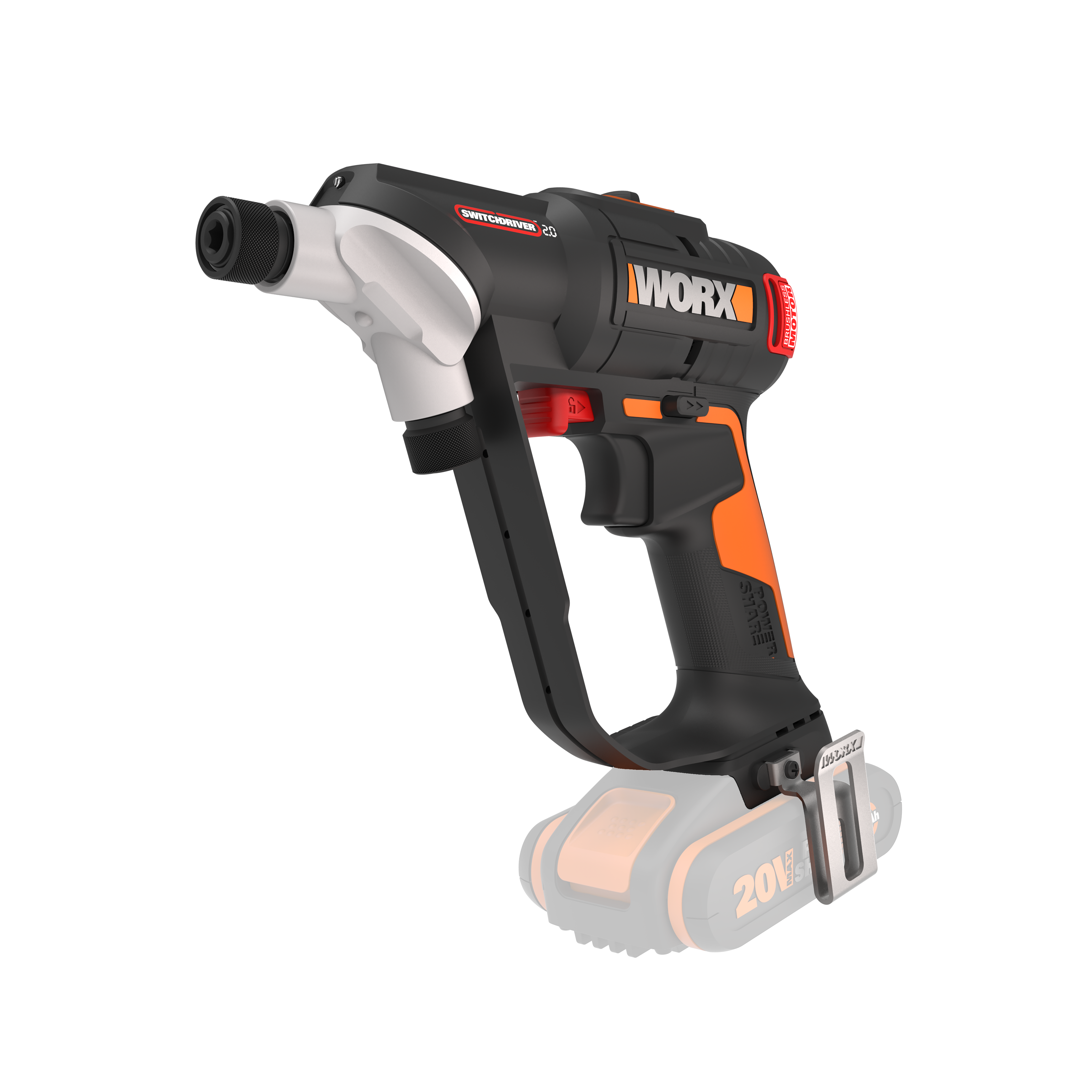 Worx WX177.9 PowerShare 20V Skrue- og boremaskine – Solo
