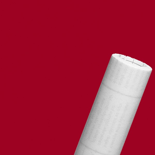 d-c-fix blank rød selvklæbende folie