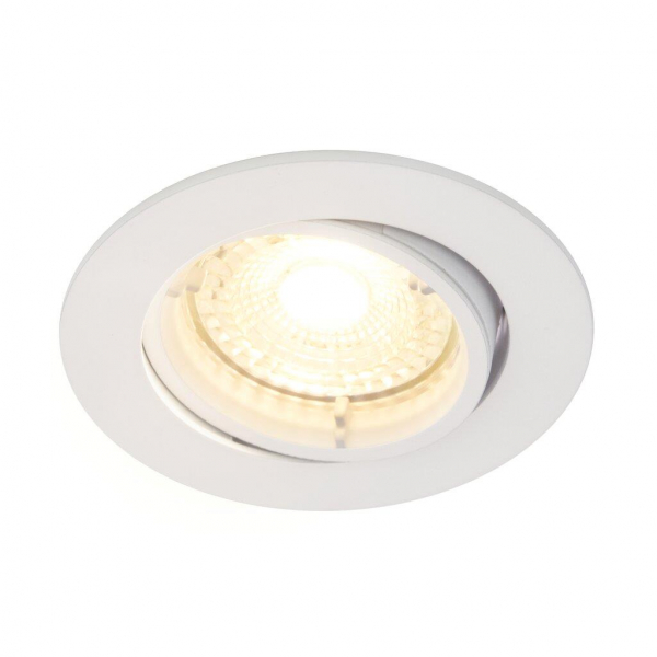 Nordlux Ankaa 2700K indbygningsspot - hvid