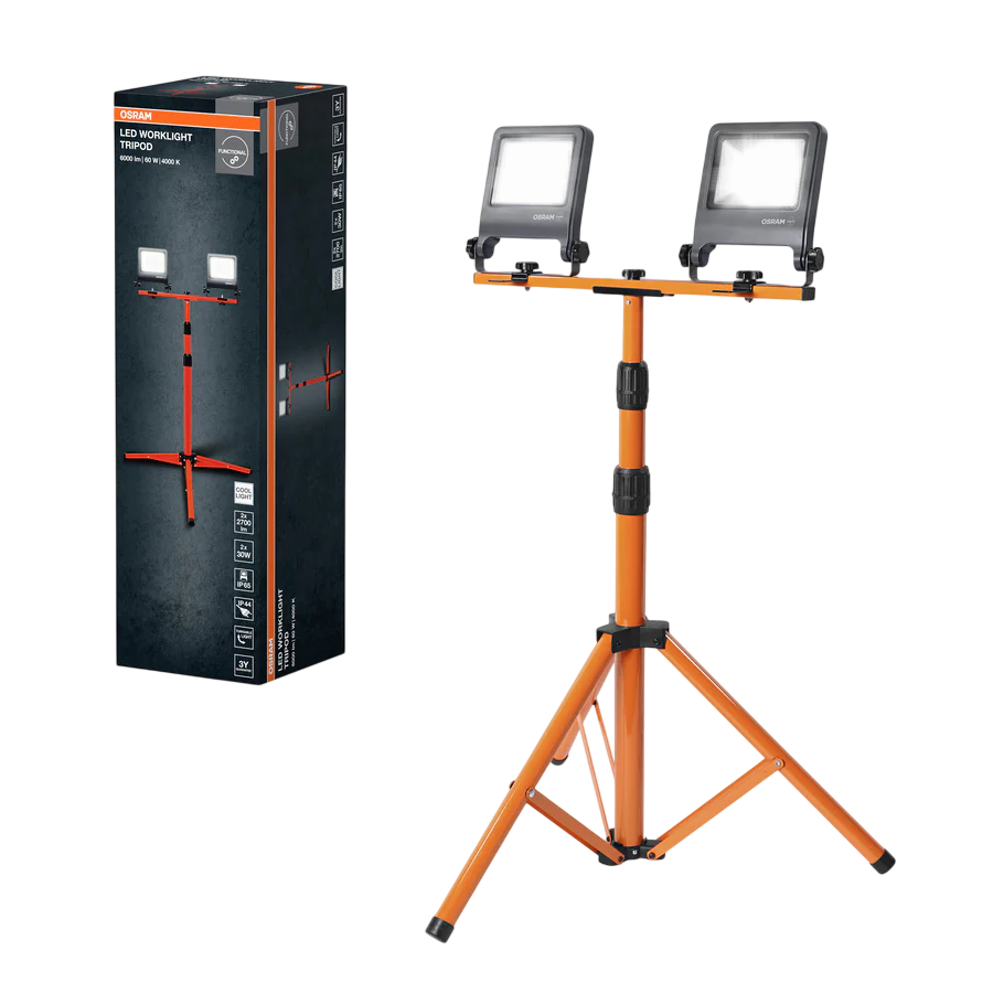 Osram LED Worklight Tripod 2x30W
