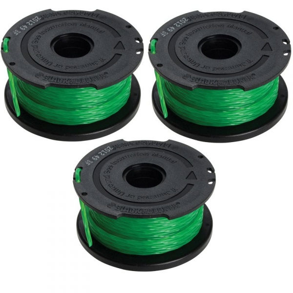 Black-Decker Trimmersnøre 3-pak 2 mm - 10 meter A6486